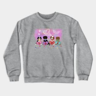 Cavalier King Charles Spaniels Puppy Love Crewneck Sweatshirt